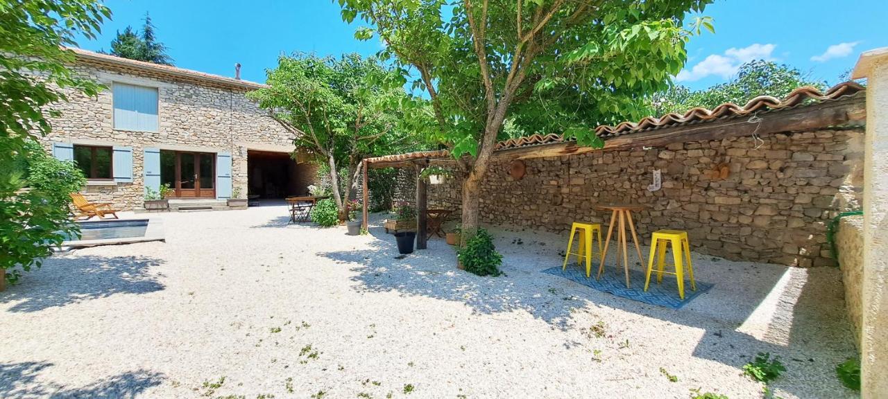 Le Mazet Sainte-Jalle, Piscine Chauffee, Jardin Clos, Barbecue En Baronnies Provencales מראה חיצוני תמונה