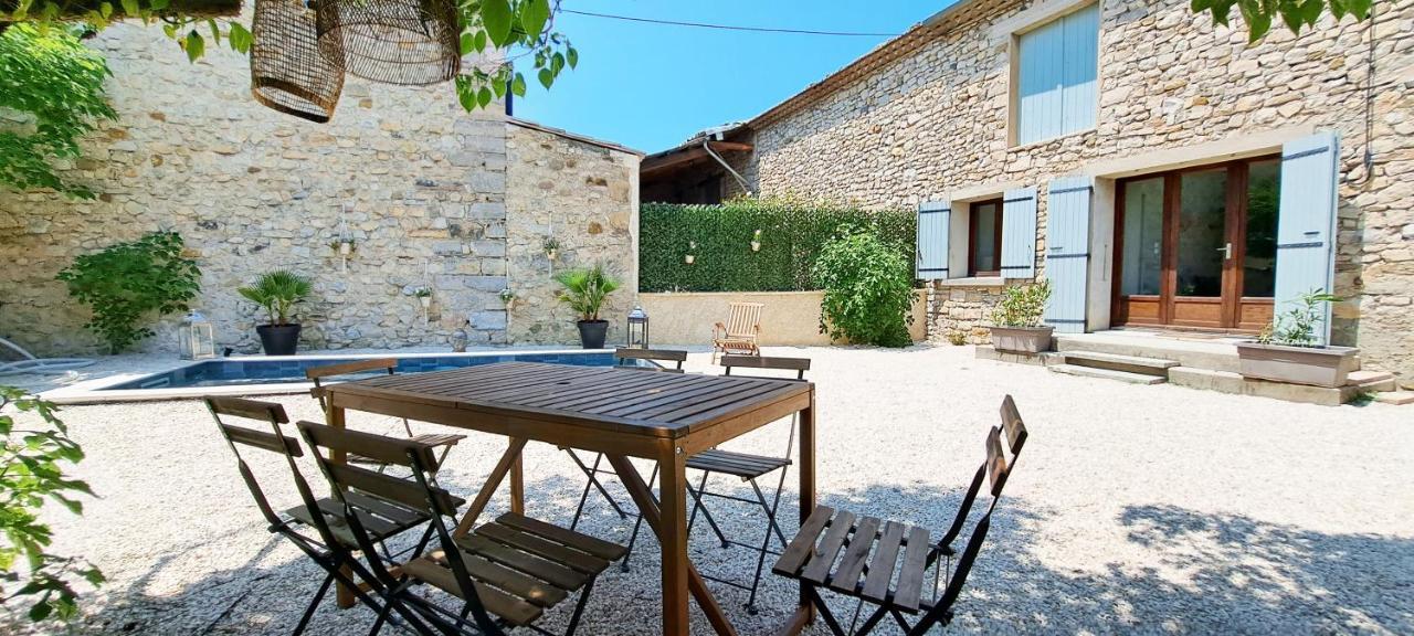 Le Mazet Sainte-Jalle, Piscine Chauffee, Jardin Clos, Barbecue En Baronnies Provencales מראה חיצוני תמונה