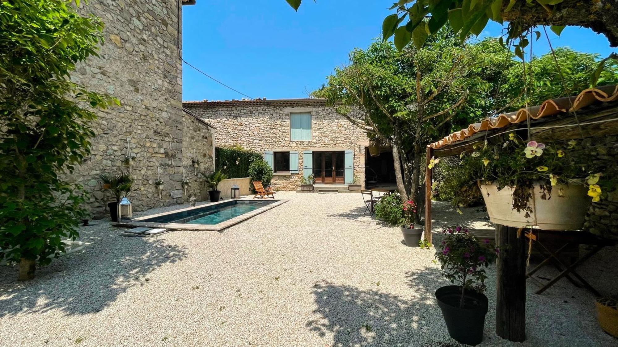 Le Mazet Sainte-Jalle, Piscine Chauffee, Jardin Clos, Barbecue En Baronnies Provencales מראה חיצוני תמונה