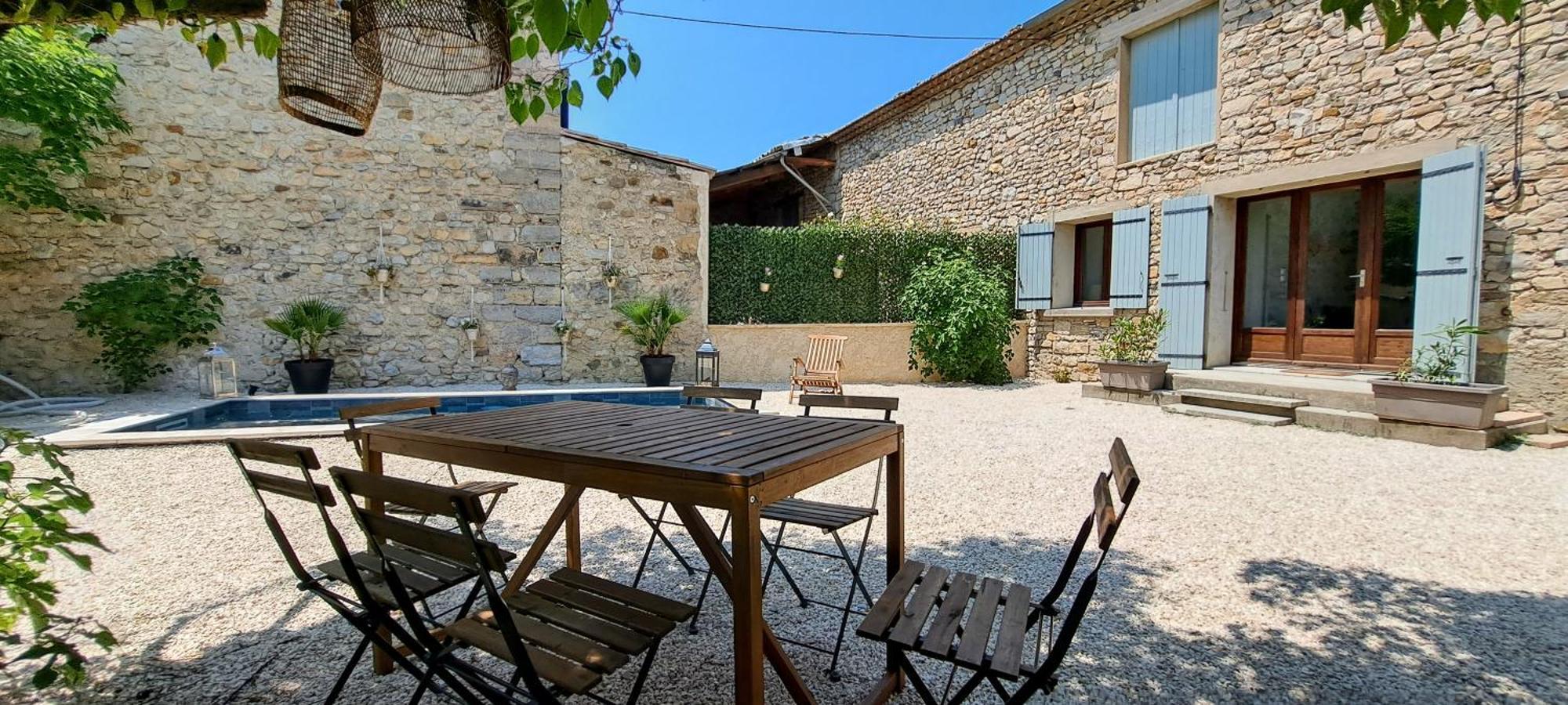 Le Mazet Sainte-Jalle, Piscine Chauffee, Jardin Clos, Barbecue En Baronnies Provencales מראה חיצוני תמונה